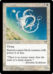 太陽の網/Sunweb》[MIR] 白R | 日本最大級 MTG通販サイト「晴れる屋」