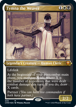 Foil】□ETCHED□《Tymna the Weaver》[CMR-BF] | hareruya