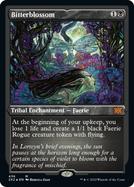 Foil】《苦花/Bitterblossom》[MOR] 黒R | 日本最大級 MTG通販サイト