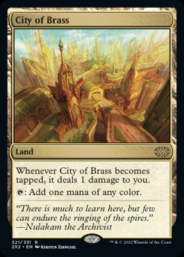 Foil】《真鍮の都/City of Brass》[7ED] 土地R | 日本最大級 MTG通販