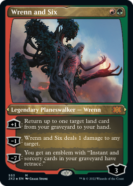 Foil】(217)《レンと六番/Wrenn and Six》[MH1] 金R | 日本最大級 MTG