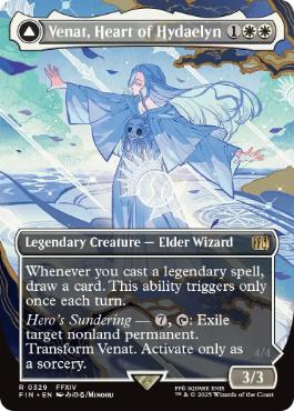 Foil】(329)□ボーダーレス□《星の意思、ヴェーネス/Venat, Heart of