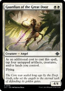 016)《大いなる扉の守護者/Guardian of the Great Door》[LCI] 白U