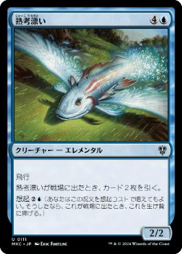 Foil】《熟考漂い/Mulldrifter》[LRW] 青C | 日本最大級 MTG通販サイト