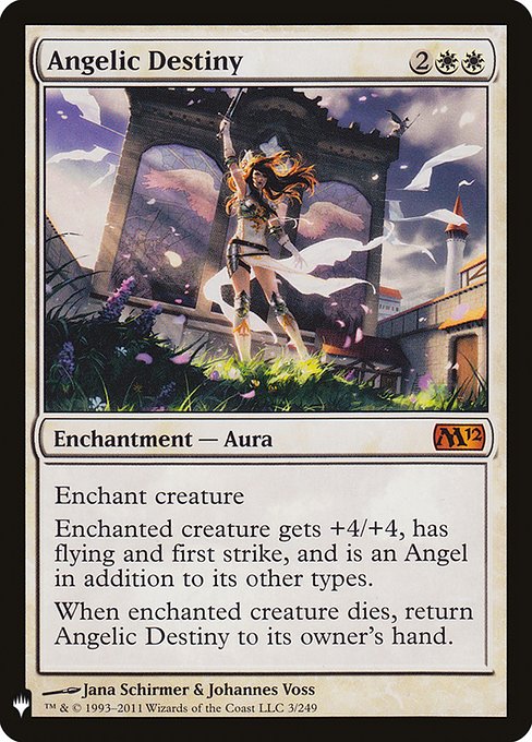 天使の運命/Angelic Destiny》[M12] 白R | 日本最大級 MTG通販サイト