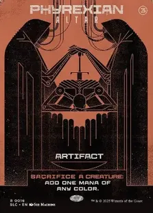 5枚セット【ハロー・Foil】ウルザの物語 ファイレクシアの供犠台 希少