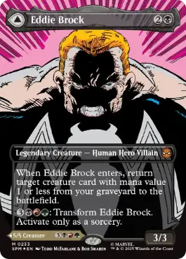 Foil】(233)□ボーダーレス□《エディ・ブロック/Eddie Brock