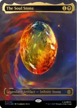 買取：【コズミック・Foil】(242)□ボーダーレス□《ソウル・ストーン