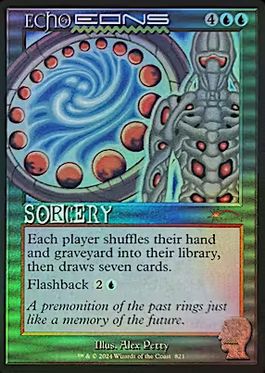 Foil】(821)《永劫のこだま/Echo of Eons》[SLD] 青 | 日本最大級 MTG