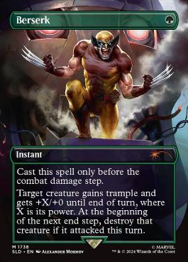 狂暴化/Berserk》[2ED] 緑U | 日本最大級 MTG通販サイト「晴れる屋」