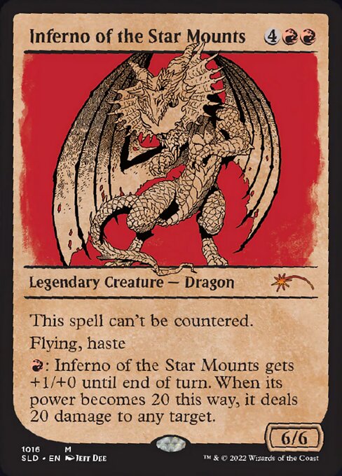 Foil】(151)□アンパサンド□《星山脈の業火/Inferno of the Star