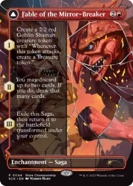 Foil】□プレリリース□《鏡割りの寓話/Fable of the Mirror-Breaker