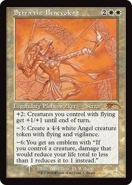 Foil】□旧枠□《慈悲深きセラ/Serra the Benevolent》(その他プロモ