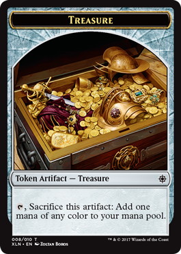 007)《宝物トークン/Treasure token》[XLN] 茶 | 日本最大級 MTG通販