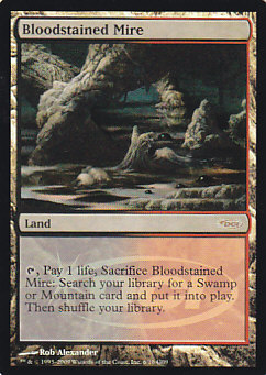 血染めのぬかるみ(ジャッジ褒賞)[DCIマーク]