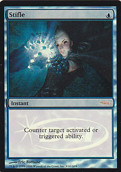 Foil】《もみ消し/Stifle》(ジャッジ褒賞)[DCIマーク] 青 | 日本最大級