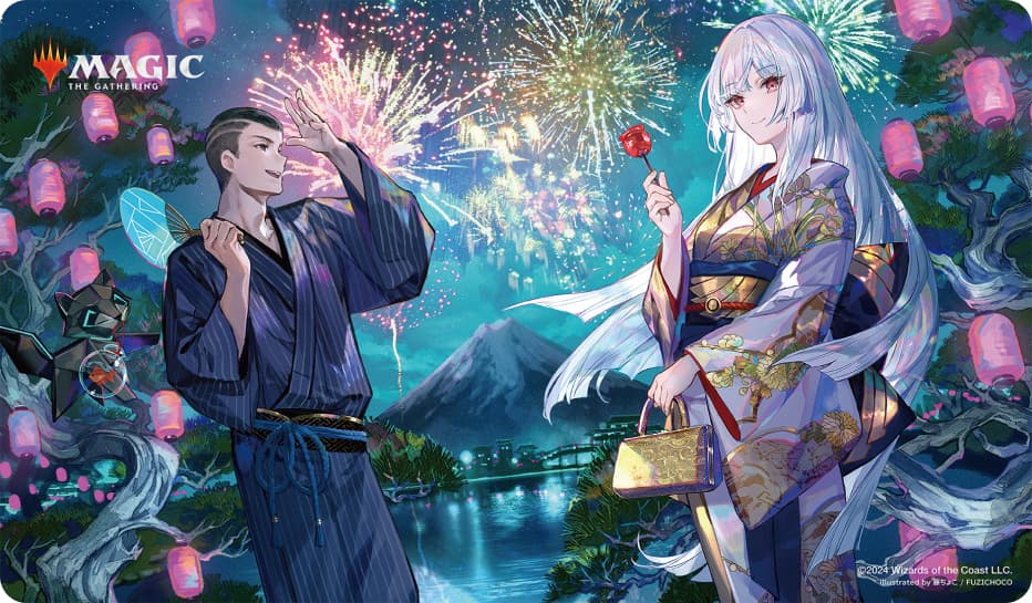 放浪皇の夏祭りキャンペーン プレイマット P2450 | 日本最大級 MTG通販