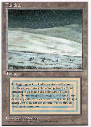 か*子様 tundra マジック：ザ・ギャザリング デュアルランド MTG