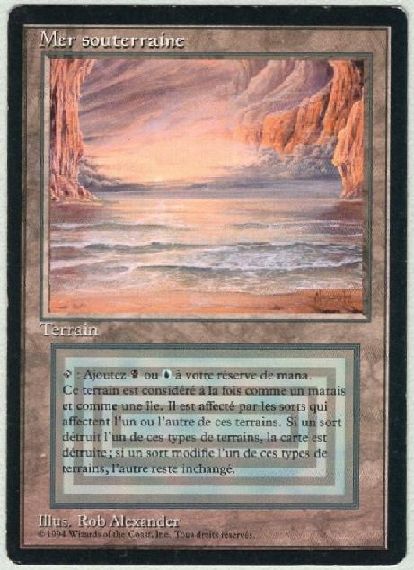 Underground Sea》[3EDBB] 土地R | 日本最大級 MTG通販サイト「晴れる屋」