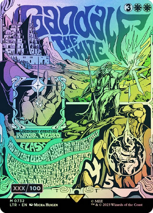 白のガンダルフ/Gandalf the White》(Play Promo)[LTR-P] 白 | 日本