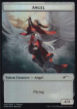 Foil】《天使トークン/Angel token》(30周年プロモ)[流星マーク] 白