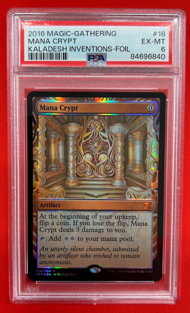 Foil】《魔力の墓所/Mana Crypt》※部分光沢[MPS] 茶R | 日本最大級 MTG