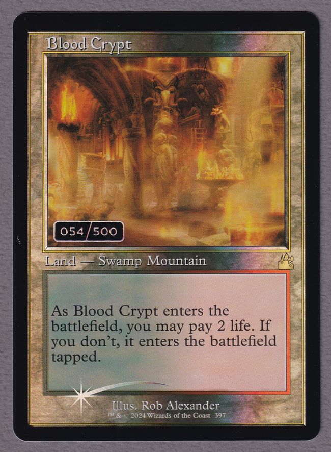 397)□旧枠□《血の墓所/Blood Crypt》[RVR] 土地R | 日本最大級 MTG