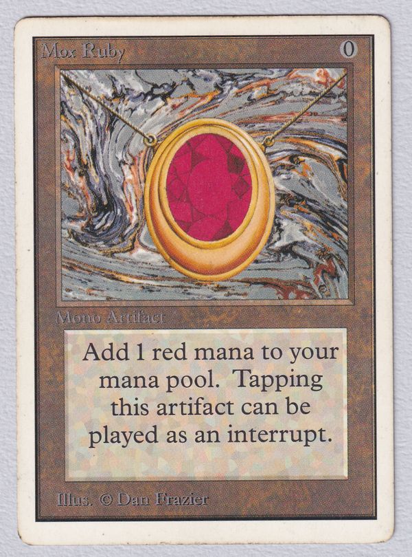 Mox Ruby》[2ED] 茶R | 日本最大級 MTG通販サイト「晴れる屋」