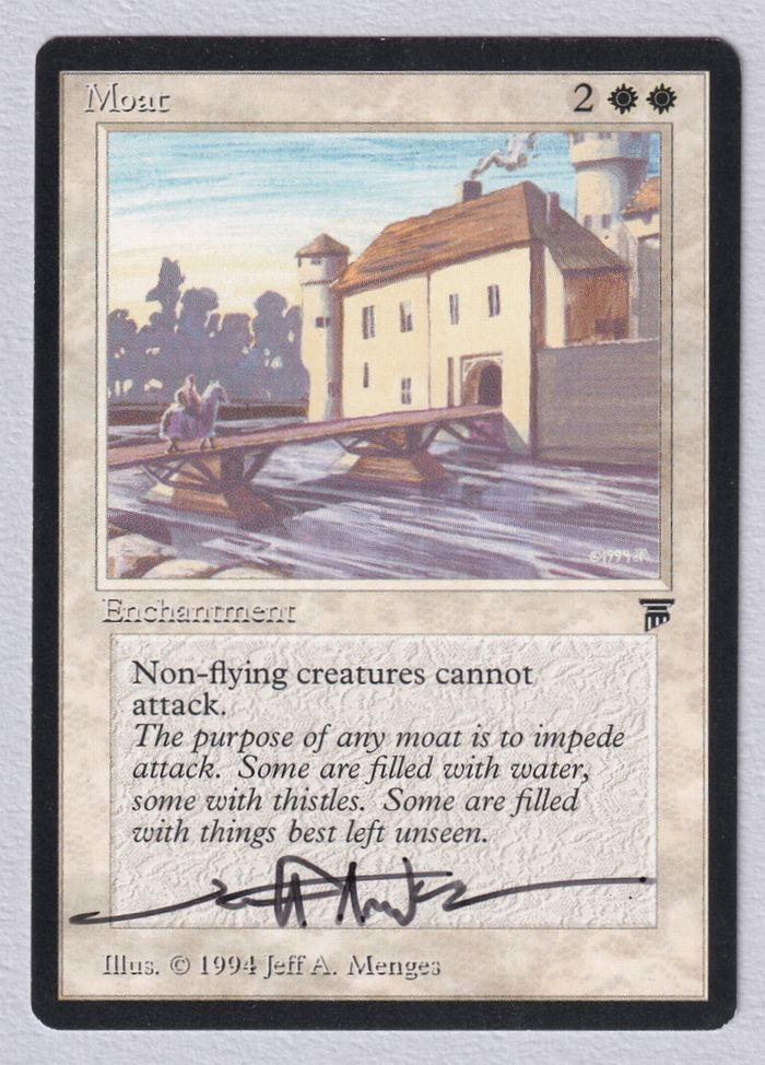 Moat》[LEG] 白R | 日本最大級 MTG通販サイト「晴れる屋」