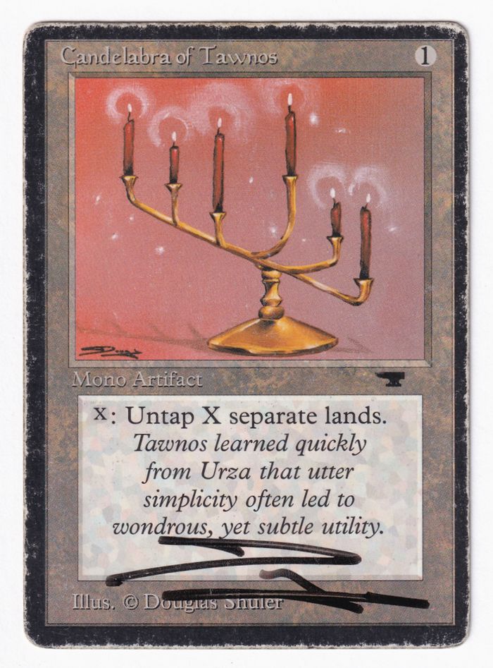 Candelabra of Tawnos》[ATQ] 茶R | 日本最大級 MTG通販サイト「晴れる屋」