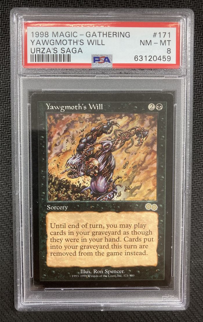 買取：《ヨーグモスの意志/Yawgmoth's Will》[USG] 黒R | 日本最大級