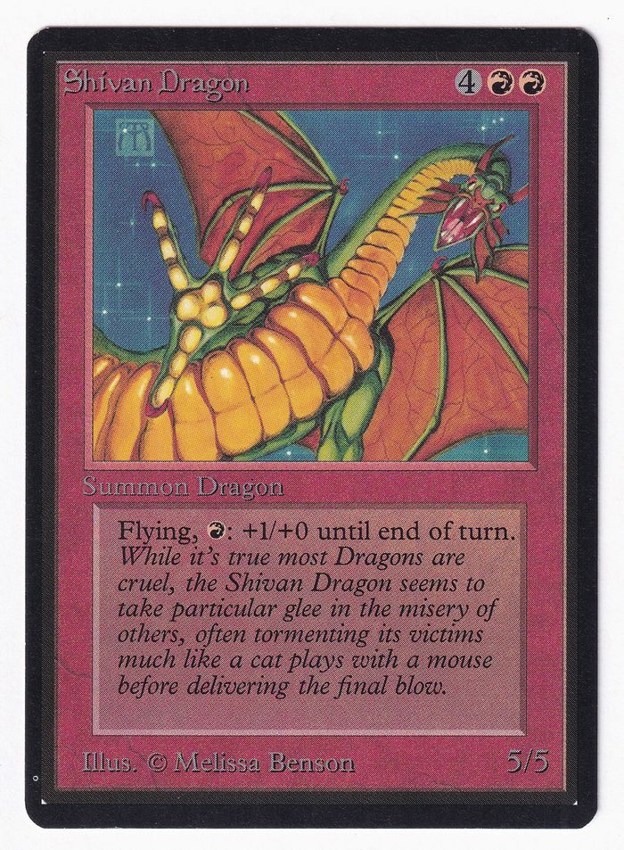 シヴ山のドラゴン/Shivan Dragon》[LEB] 赤R | 日本最大級 MTG通販