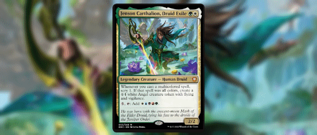 団結のドミナリア』統率者デッキ新カード情報：5色の呪文を唱える天使