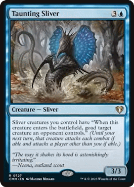 統率者マスターズ』統率者デッキ「スリヴァーの群れ」のデッキリスト