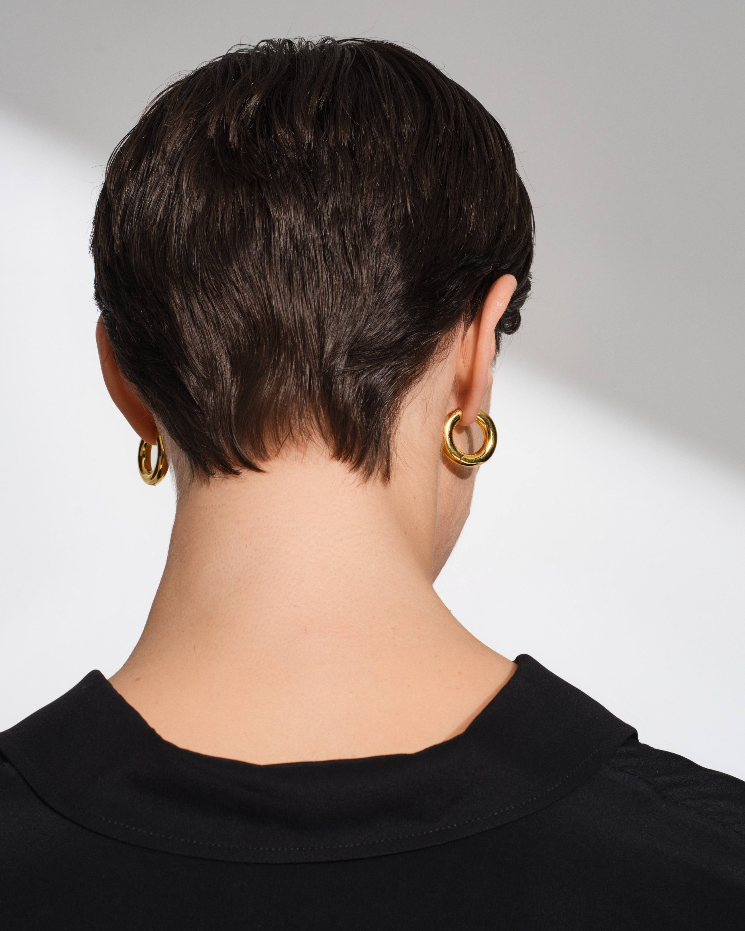 Classic Hoops Medium Gold - Tom Wood Project Official Online Store