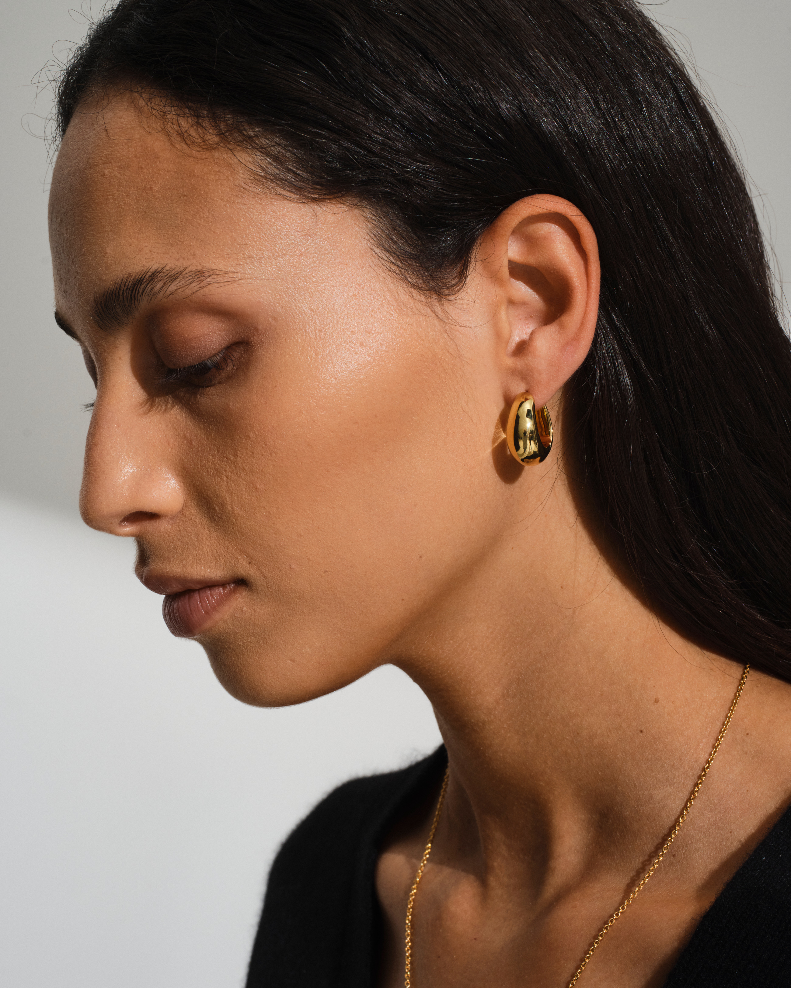 Ice Hoop Medium Gold - Tom Wood Project Official Online Store