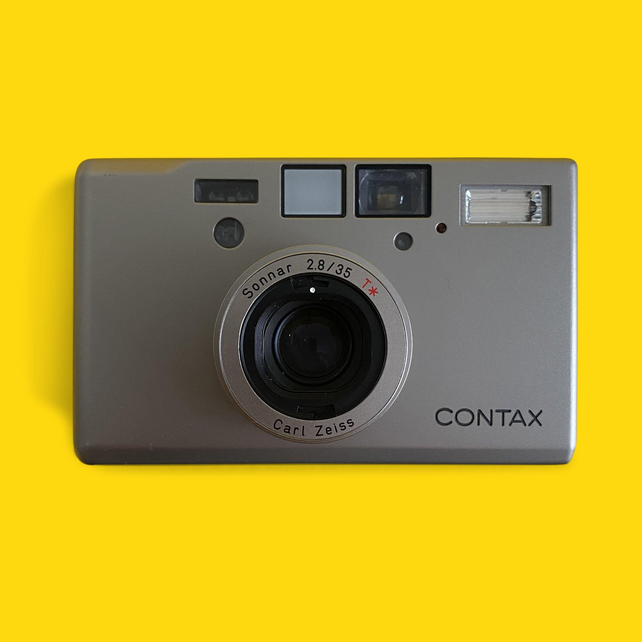 Contax T3 Titan Silver 35mm Film Camera with 35mm – Film Camera Store
