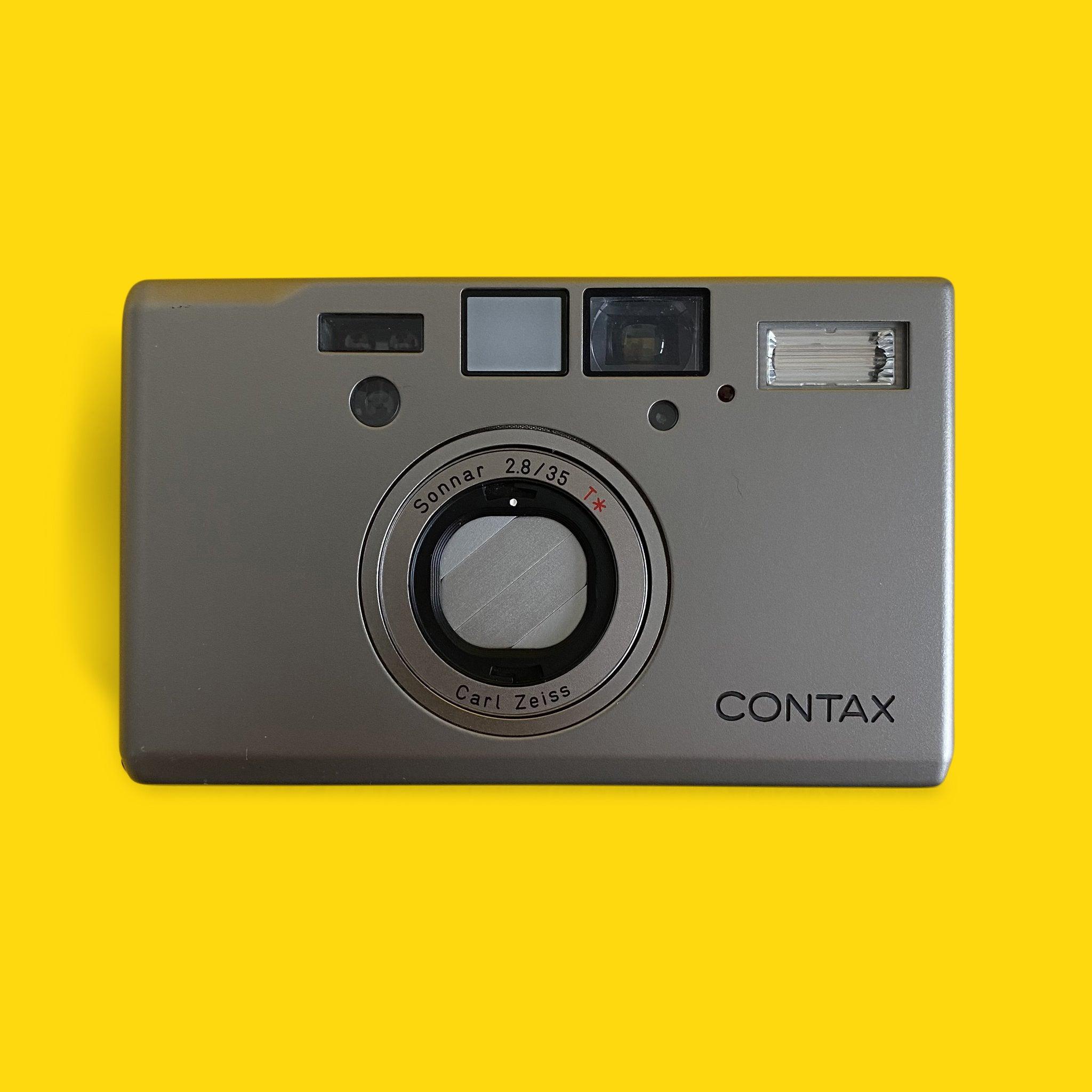 Contax T3 Titan Silver 35mm Film Camera with 35mm – Film Camera Store