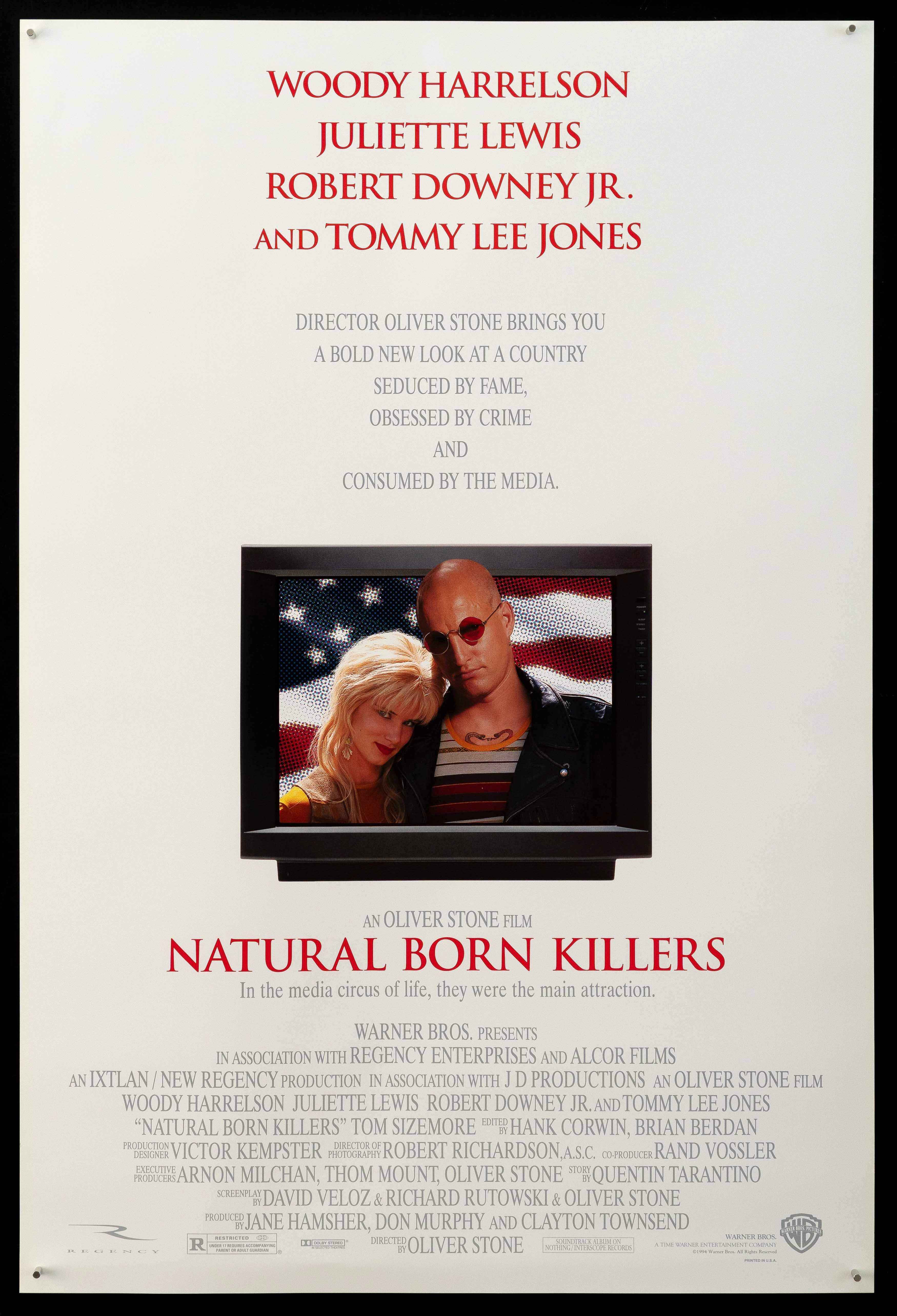 Natural Born Killers Movie Poster 1994 1 Sheet (27x41)