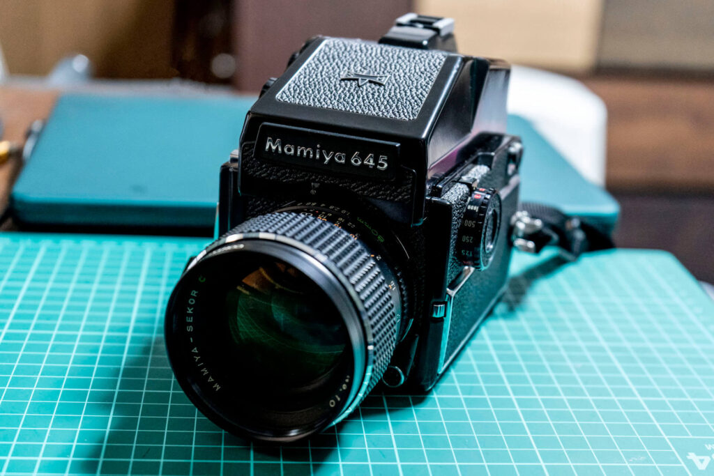 田*中様 Mamiya645 1000Sカメラヴィンテージレンズフィルターストラ 田