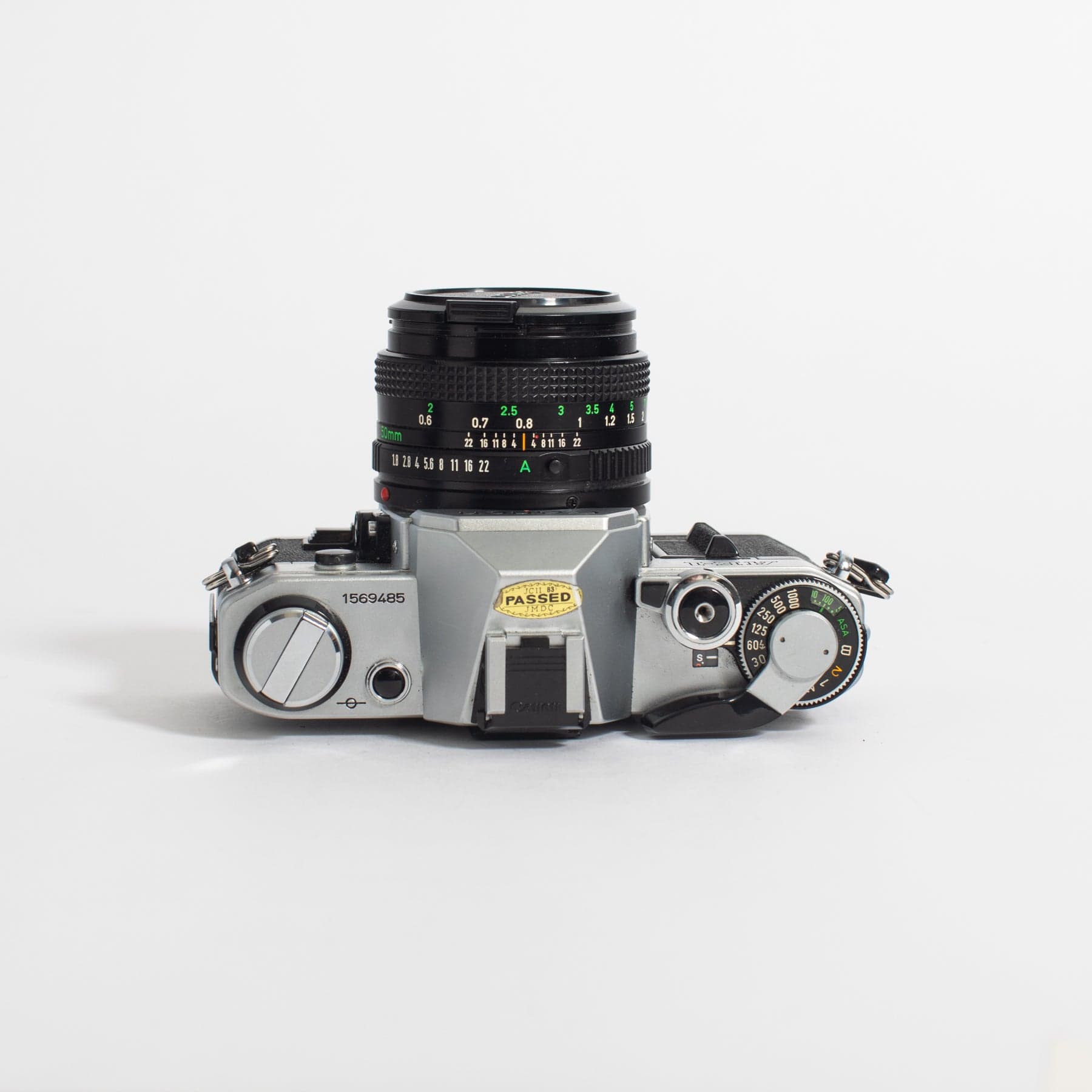 Canon AE-1 w/ 50mm FD f/1.8 and bonus telephoto zoom lens, body no