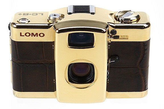 Lomo LC-A+ Gold - Learn more about this golden camera