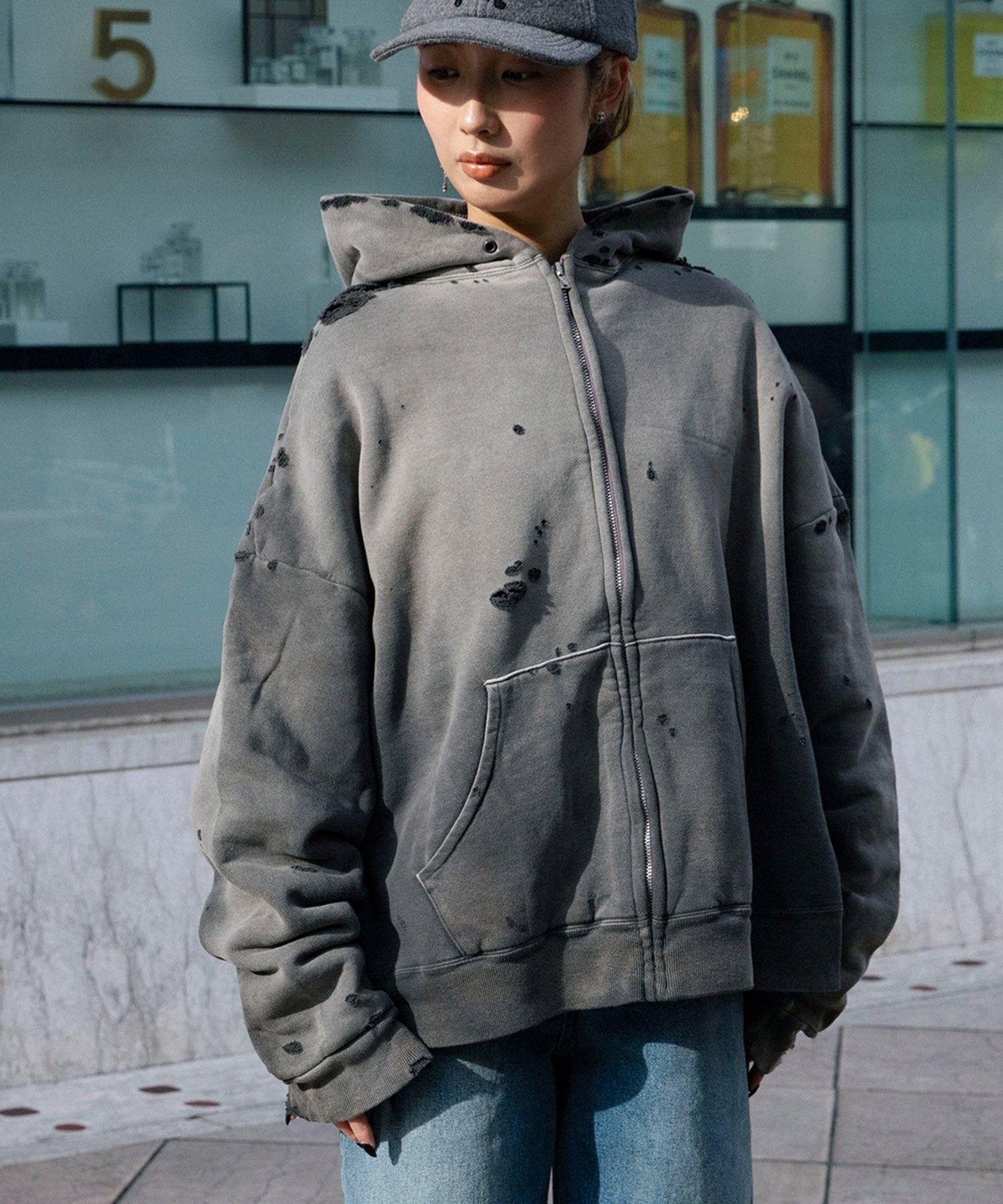 HOODIE / DBL-FC ZIP - SAINT MXXXXXX (セントマイケル) - tops