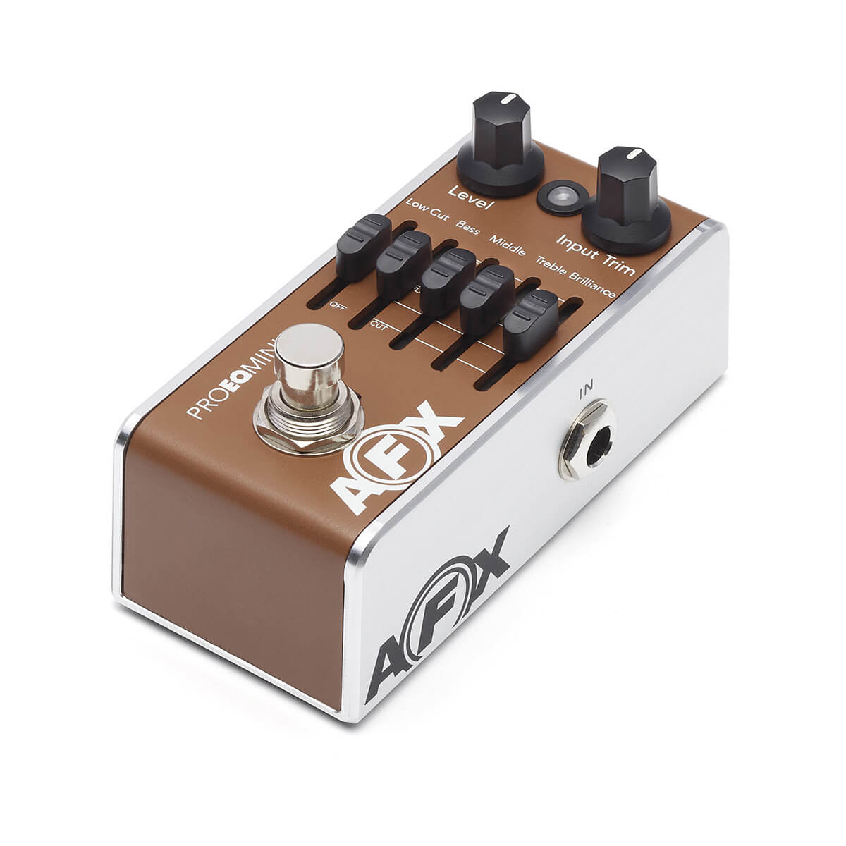 AFX Pro EQ Mini Acoustic GUITAR Preamp & EQ Pedal