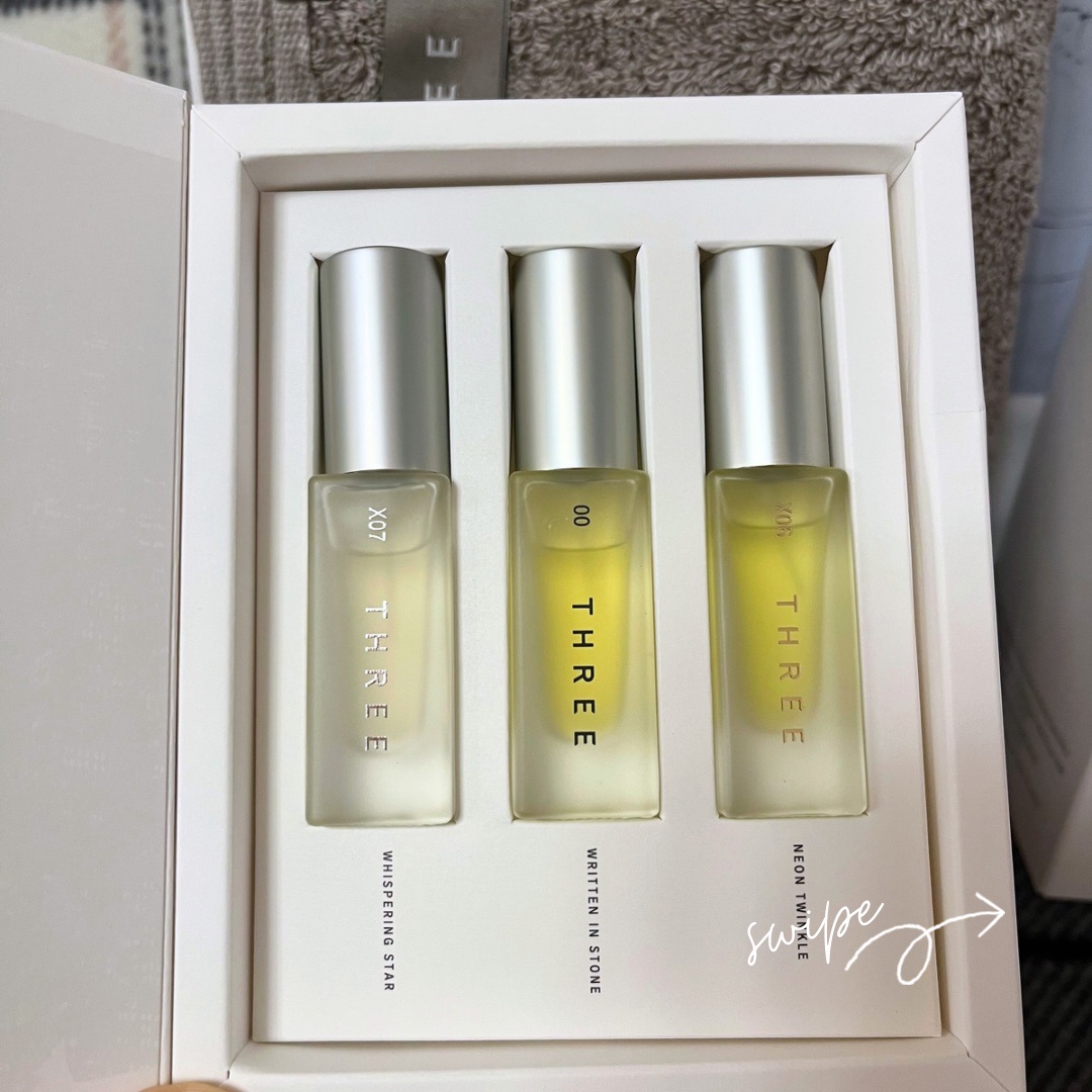 THREE / THREE エッセンシャルセンツ ディスカバリー キット 2025の