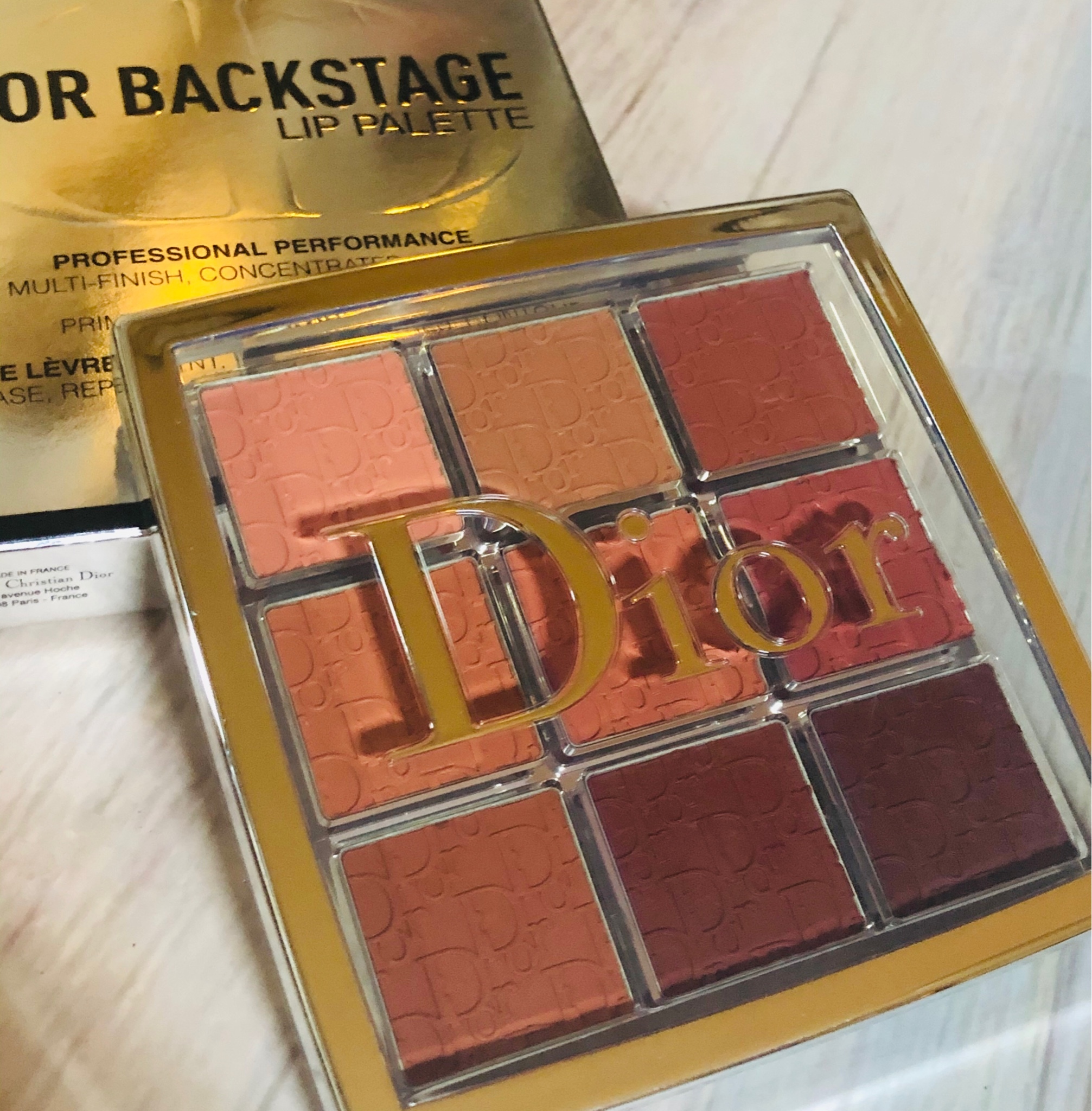 ディオール / ディオール バックステージ リップ パレット 001の公式