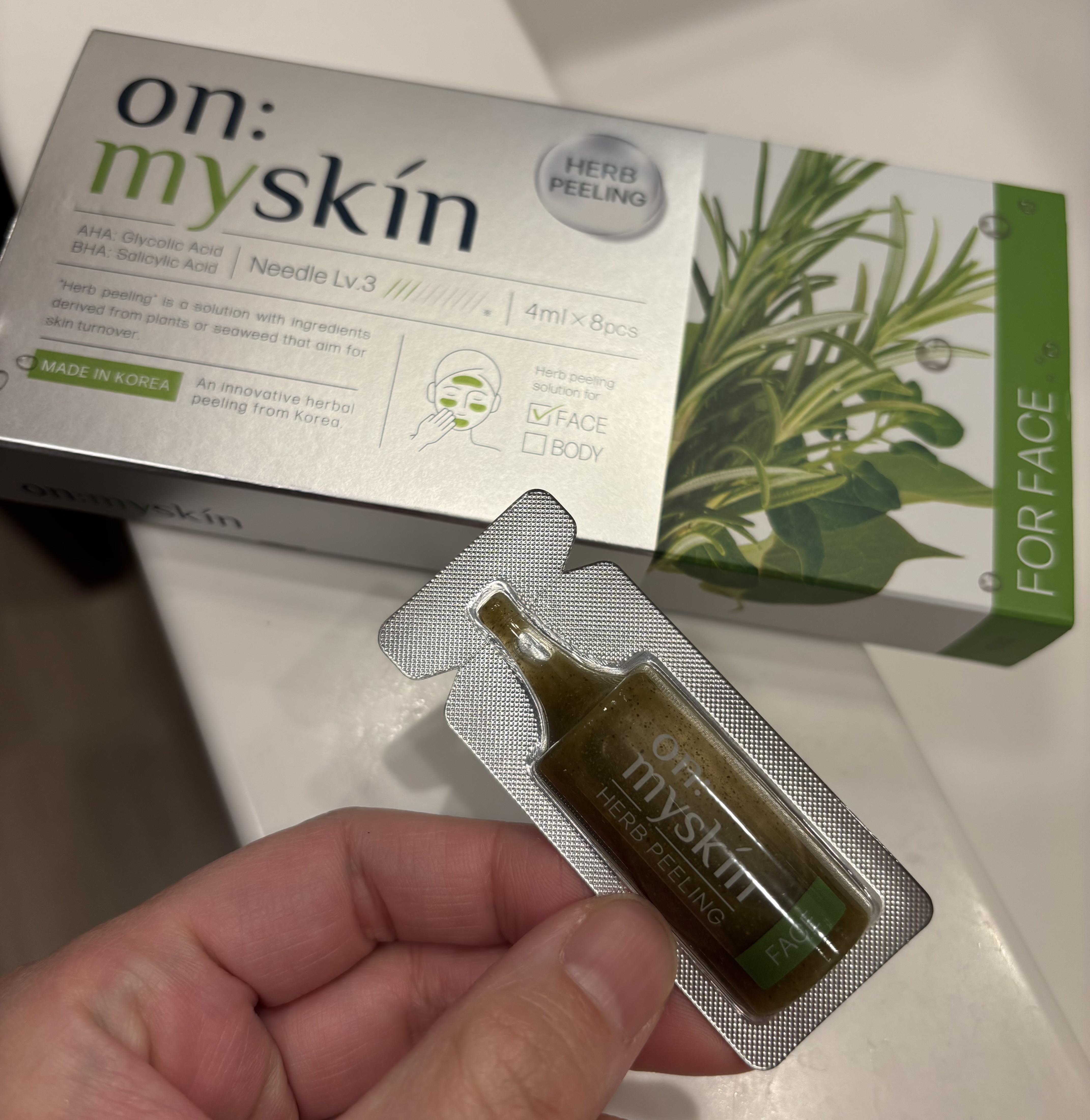 on:myskin / オンマイスキン ハーブピーリングソリューション フェイス