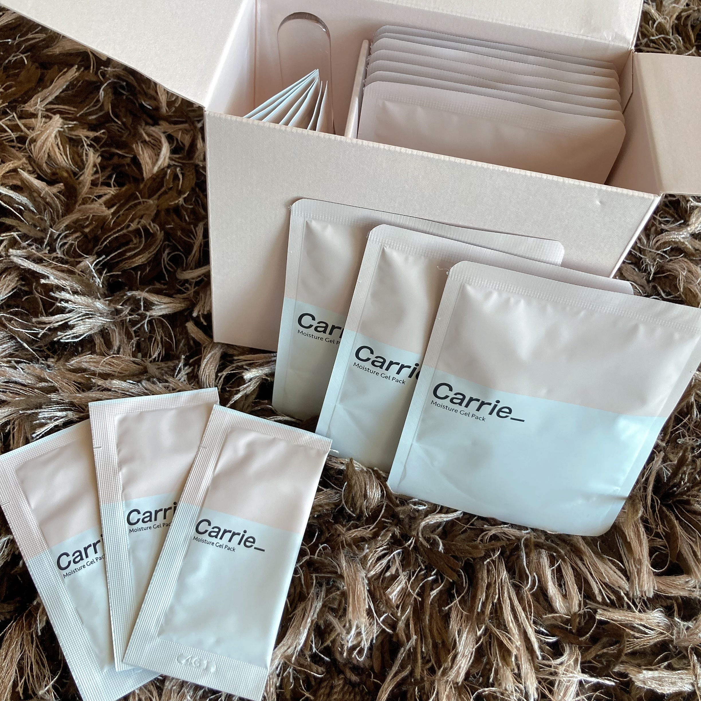 carrie 炭酸パック おまけ付き11包 ジェルパック炭酸パック Carrie