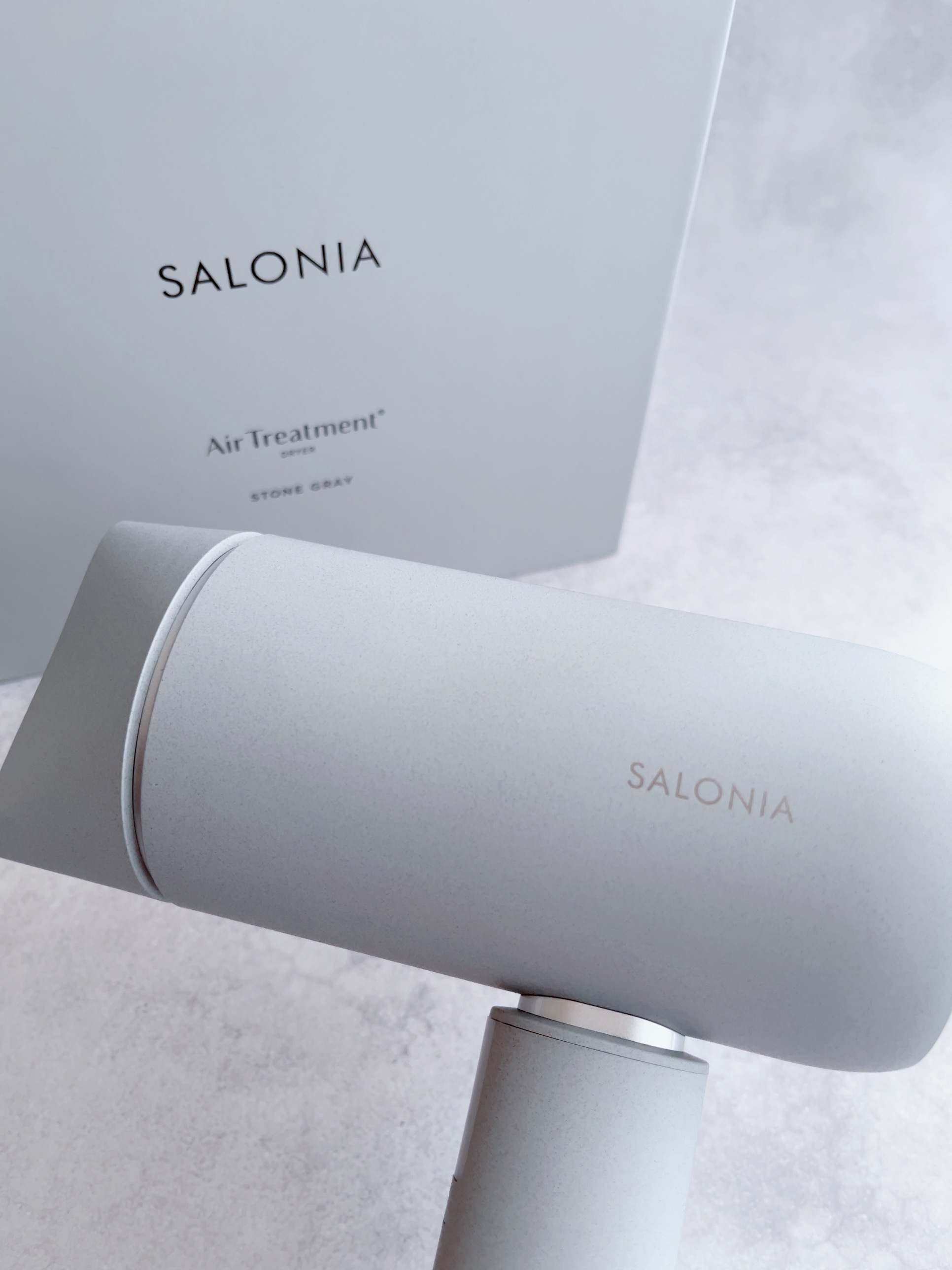 SALONIA（サロニア) / エアトリートメントドライヤー ストーングレーの