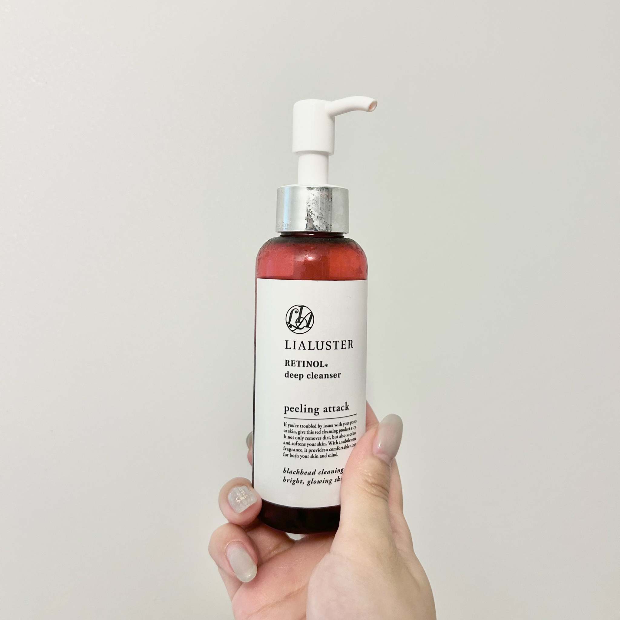 LIALUSTER(リアラスター) / Retinol Deep Cleanserの公式商品情報